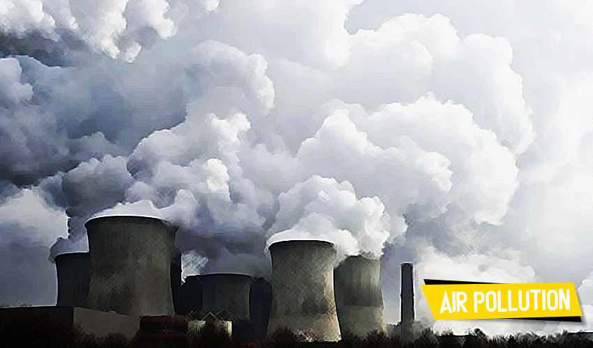 Causes of Air Pollution with types
